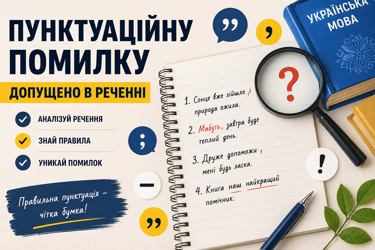 Пунктуаційна помилка