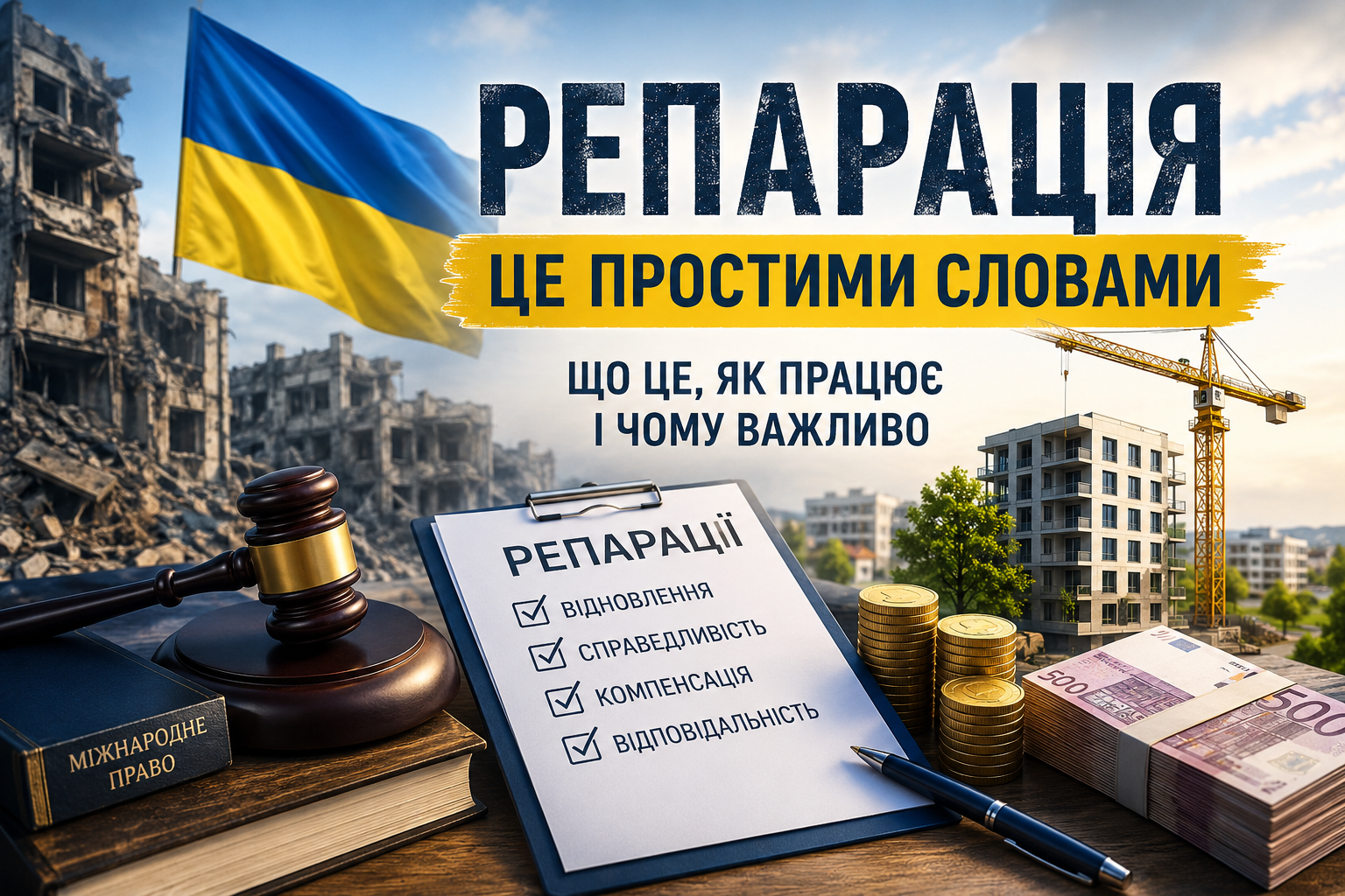 Що таке репарація простими словами